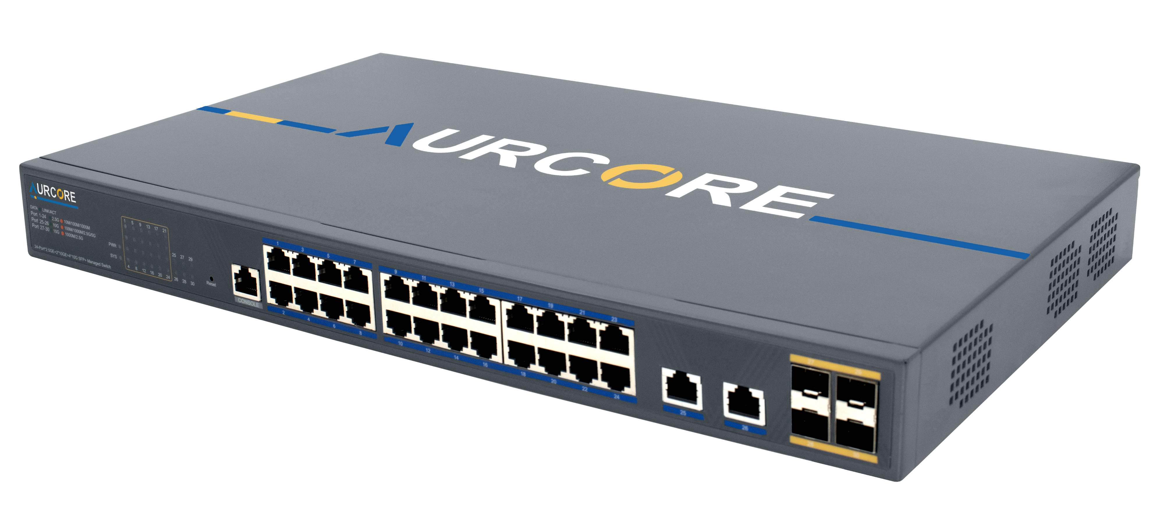 AES4102 | 8 x 2.5GE, 2 x 10GE, 2 x 10GE SFP+