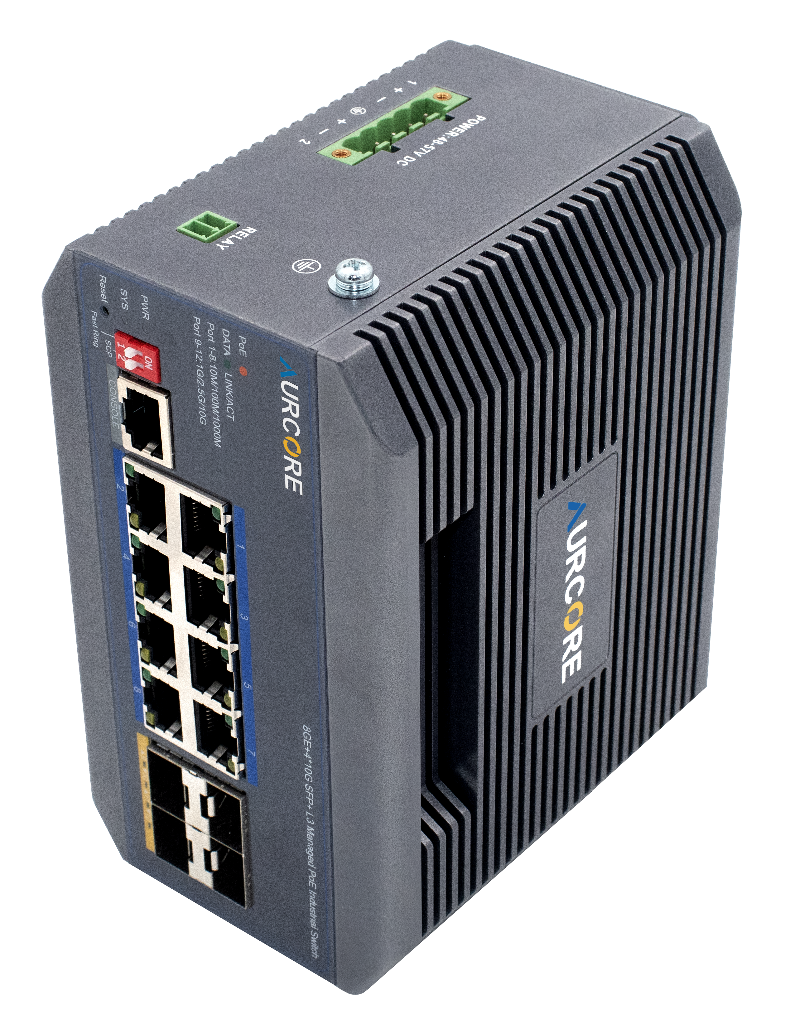 AIS4001 | 8 x GE, 4 x 10GE SFP+