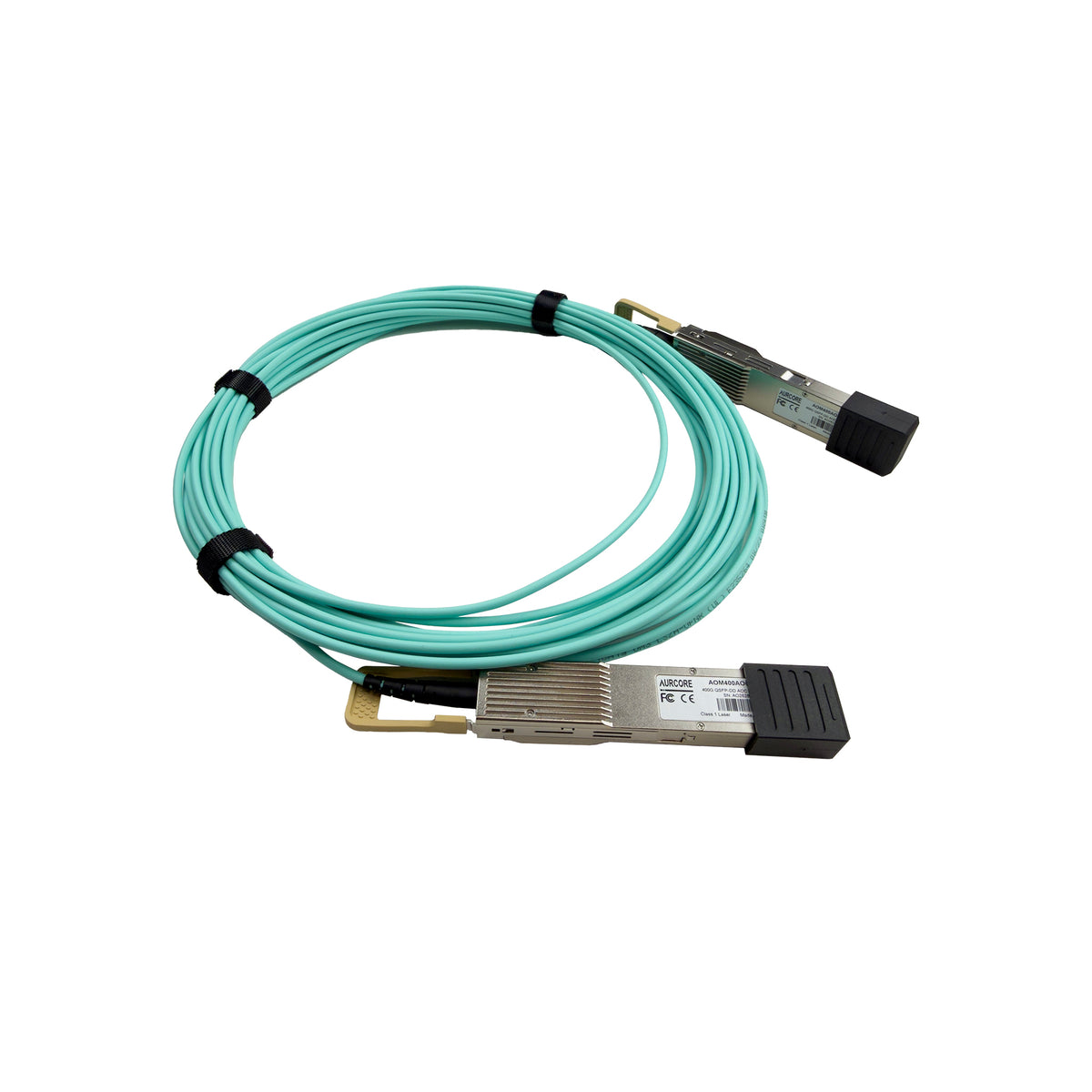 10m (33ft) QDD-400-AOC10M Compatible 400G QSFP-DD Active Optical Cable, AOM400AOC-S10
