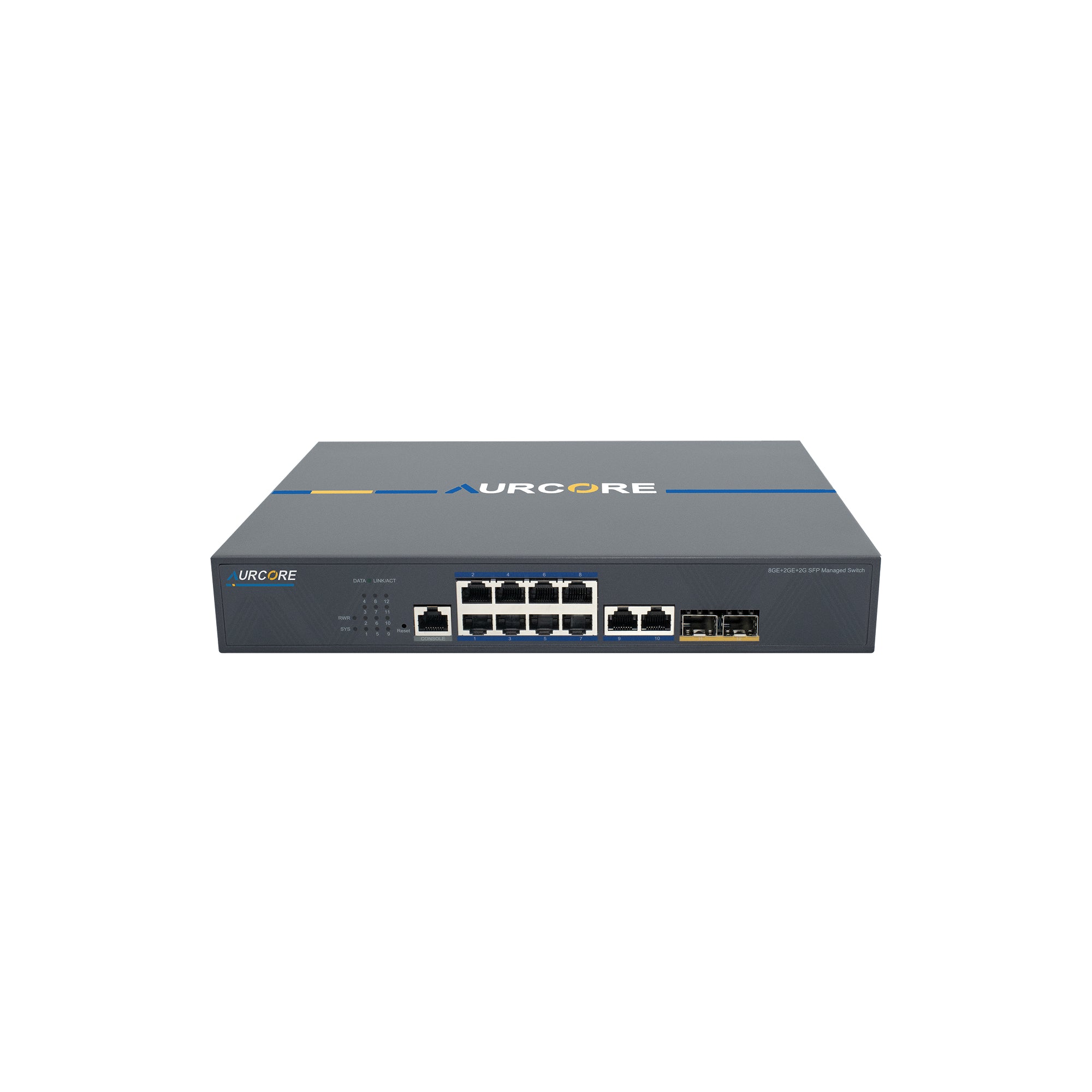 AES2001 | 8 x GE, 2 x GE, 2 x GE SFP