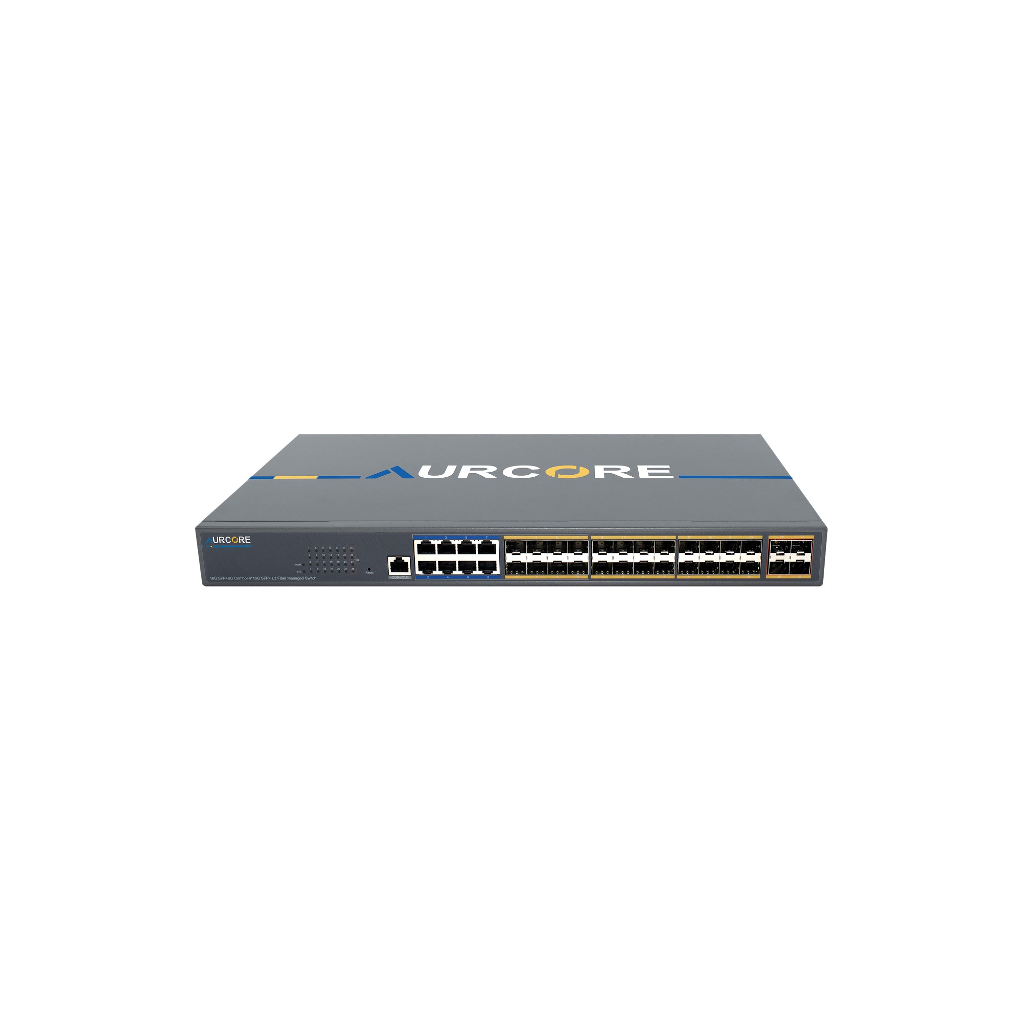 AES4010 | 16 x GE SFP, 8 x GE Combo, 4 x 10GE SFP+