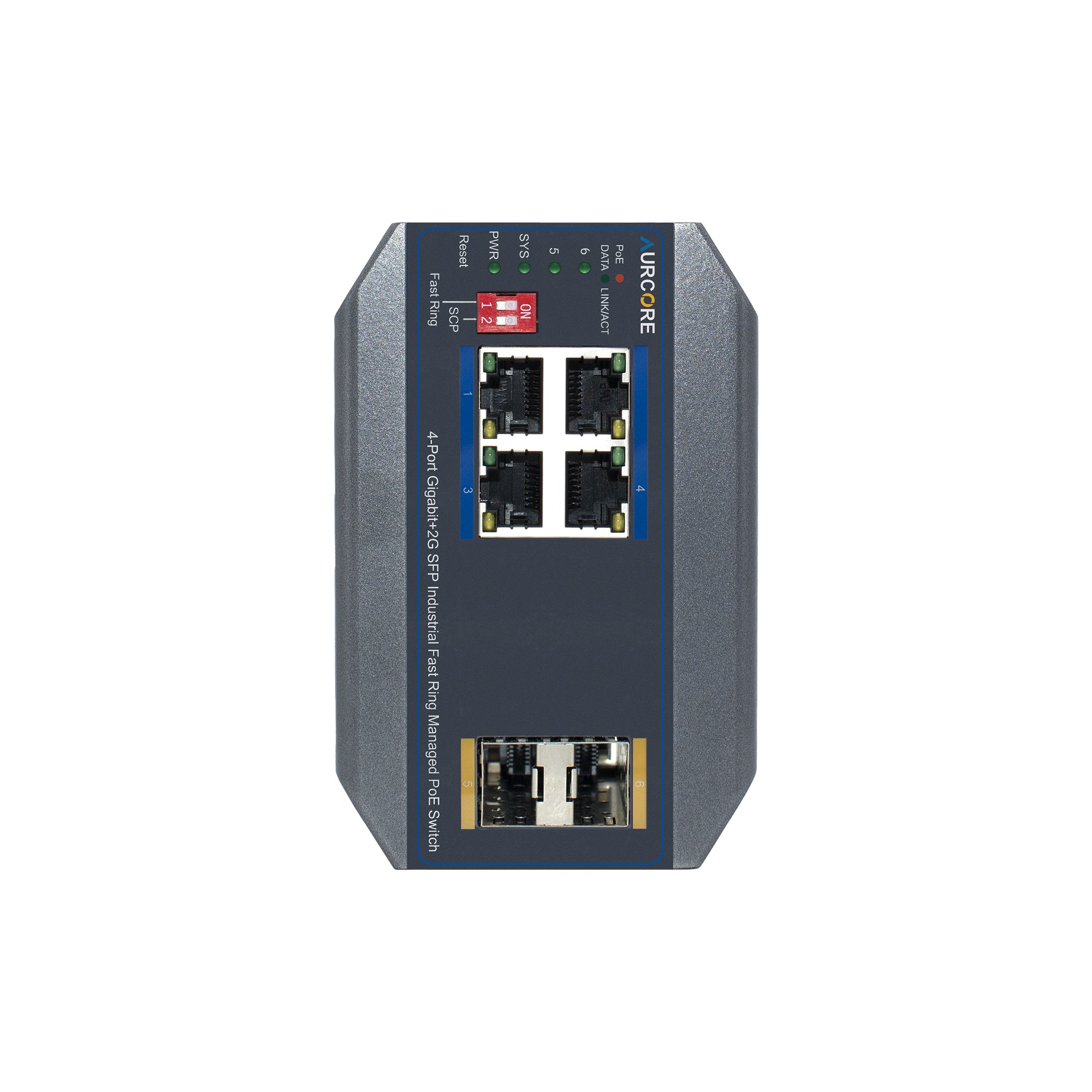 AIS2001 | 4 x GE, 2 x GE SFP
