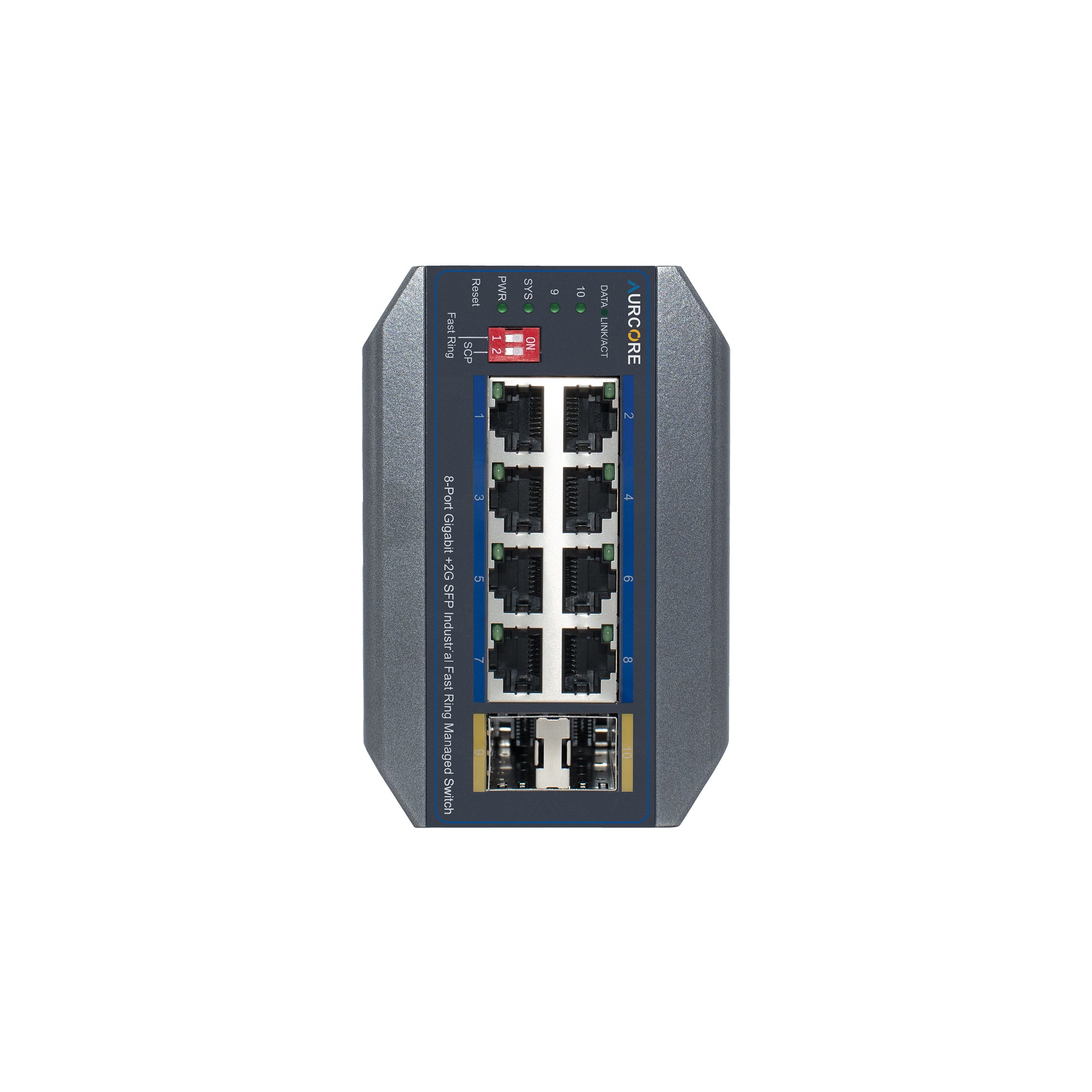 AIS2002 | 8 x GE, 2 x GE SFP